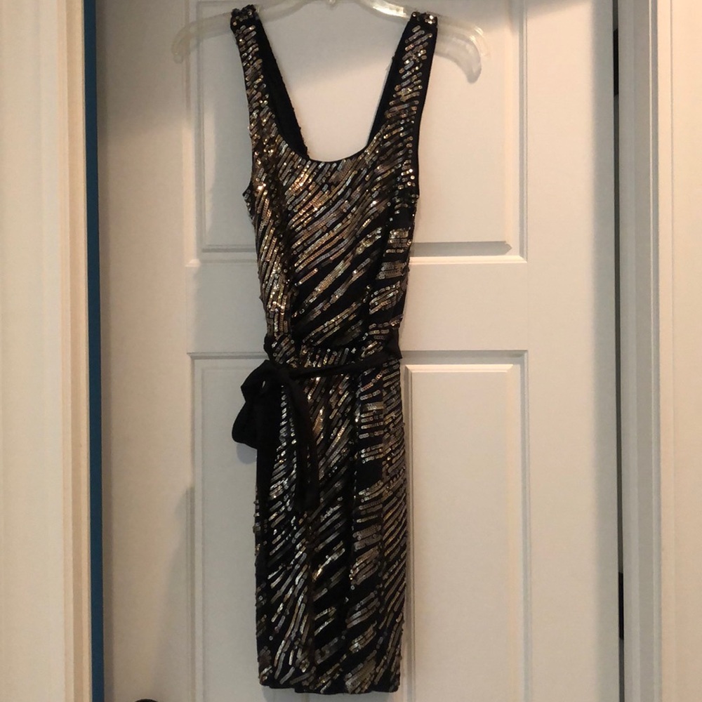 Express sequin dress
